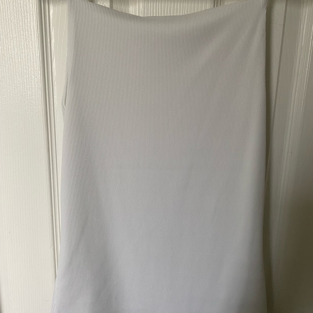 Zara White Ribbed Tank - Picture 4 of 4